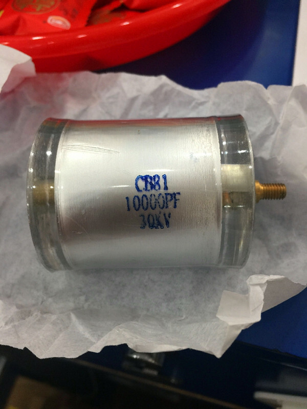 High-Voltage Polystyrene Capacitor CB81 30KV-60KV/ 80KV/100KV- 1000PF to 50000PF