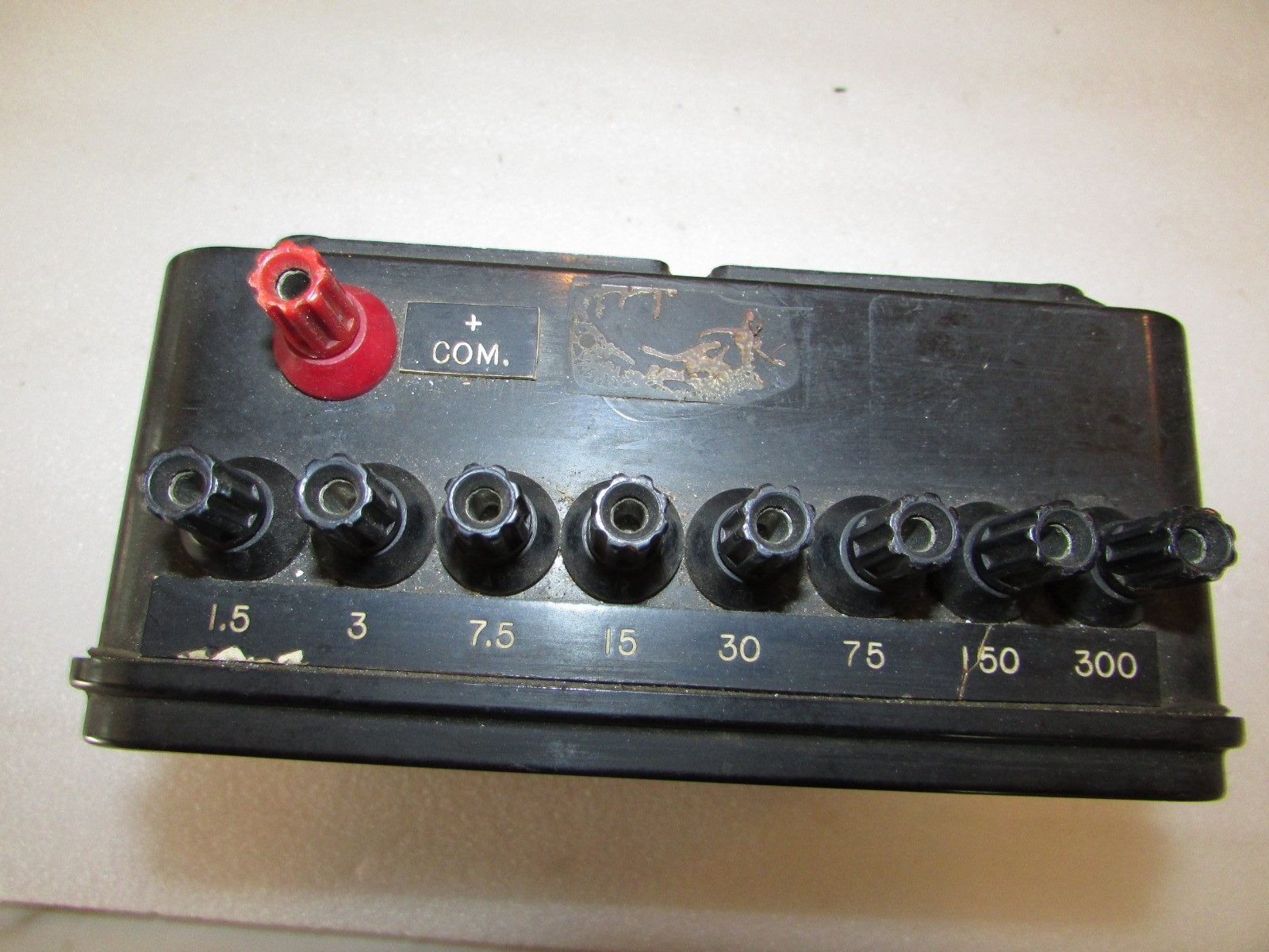 Vintage Singer Metrics Direct Current Milliammeter #935441