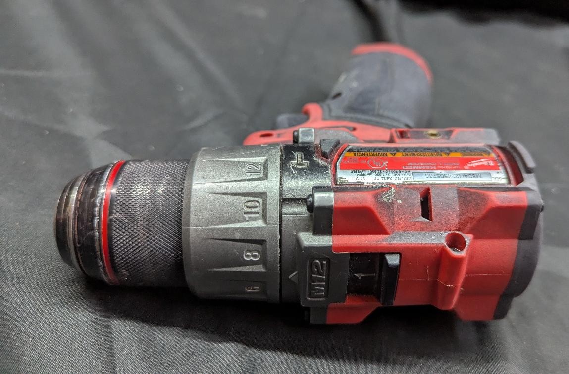 Milwaukee 3404-20 M12 12V 1/2″ Hammer Drill Driver Tool Only (CLN071714)