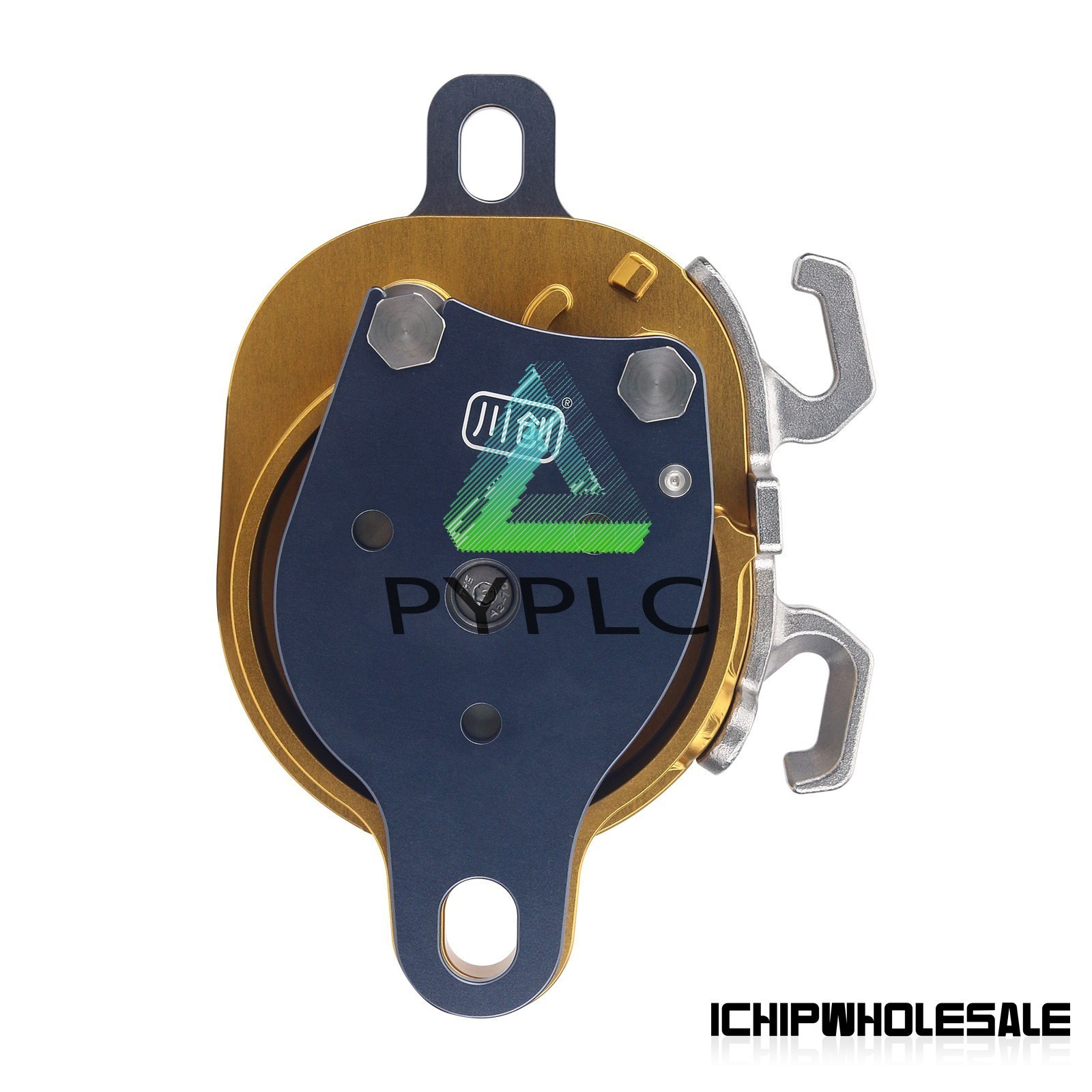 CCR Drill-Powered Ascent Descent Device Requires Carabiner for Detachment~