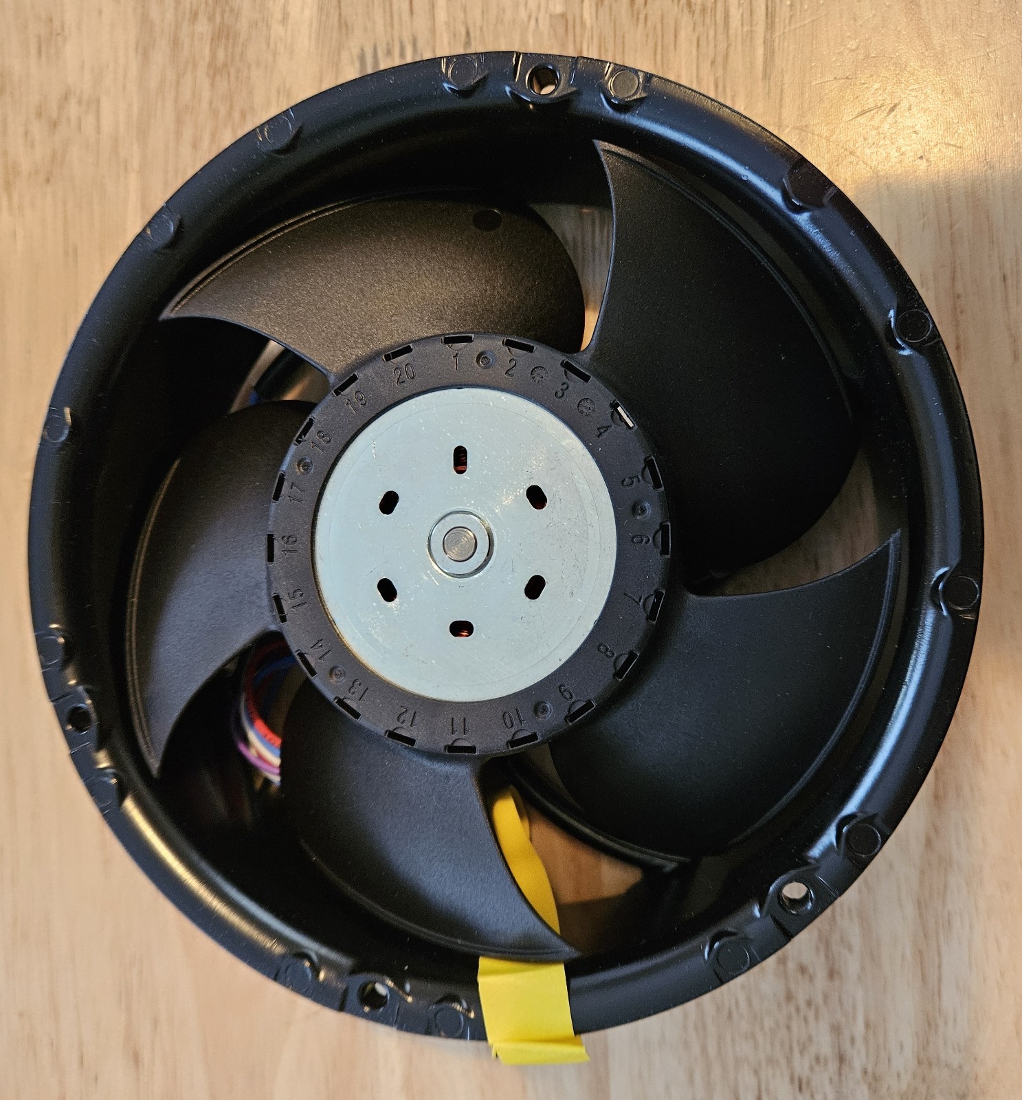 EBM-papst 6318/2TDH4P 48V 150W DC Fan, 172x51mm, Round, Aluminum Made in Germany