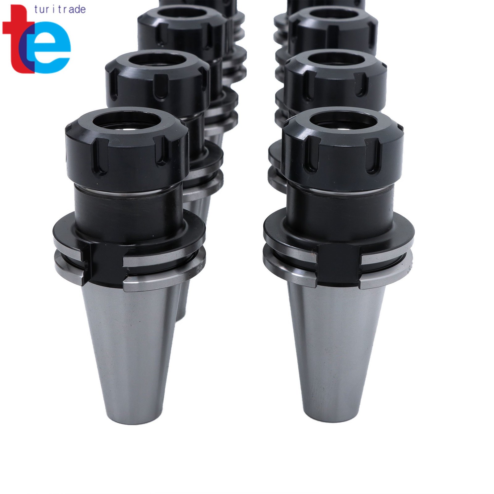 CAT40 ER32 Tool Holder Set 10pcs 2.76″ 70mm CNC Milling Chucks