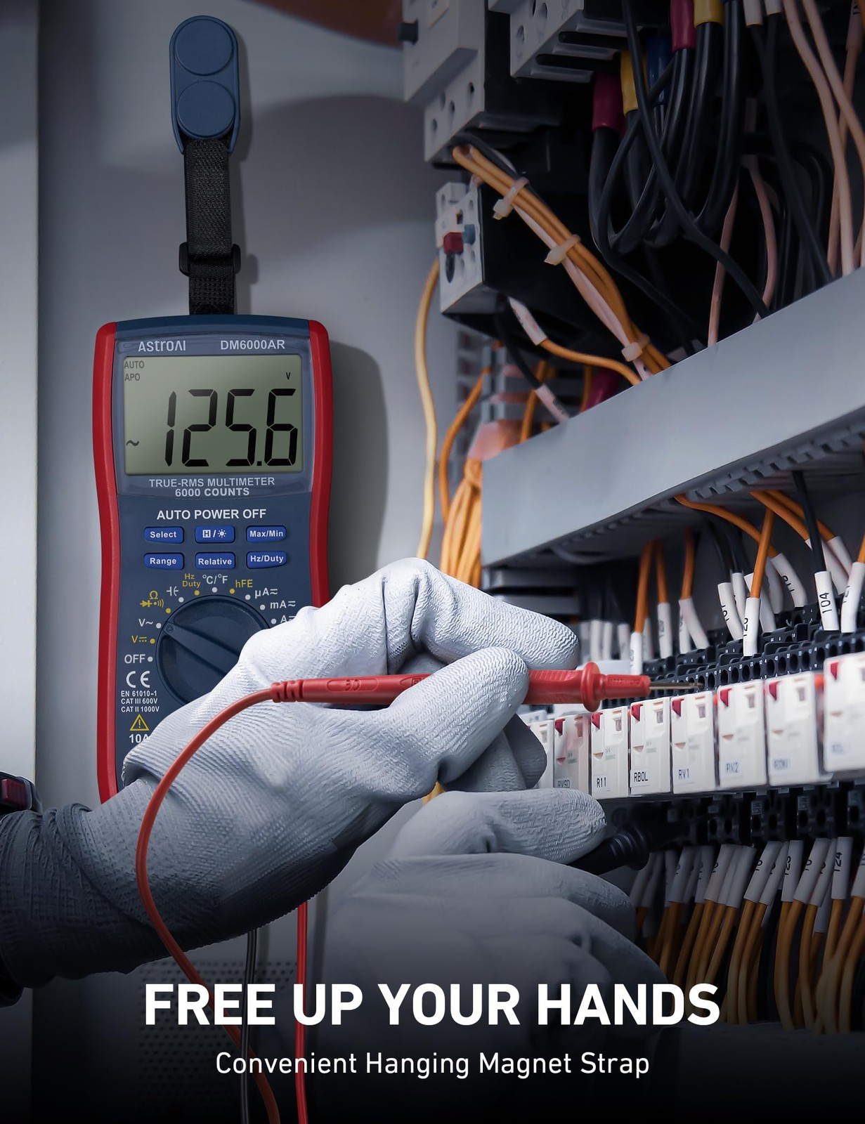 AstroAI Digital Multimeter and Analyzer TRMS 6000 Counts Volt Meter Ohmmeter Au