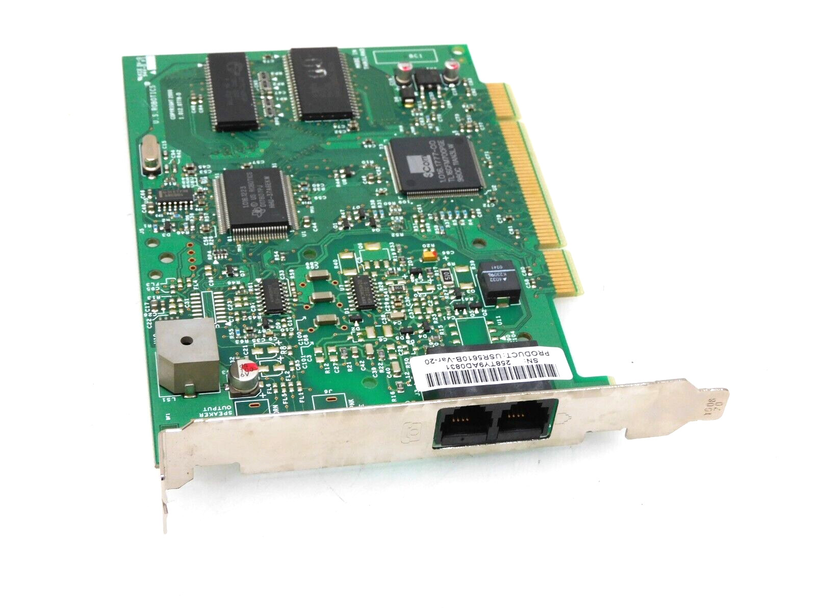 U.S. ROBOTICS 1.012.0778-D PC BOARD USR5610B-VAR-20 CJEMUL-35739-M5-E REN:0.1B