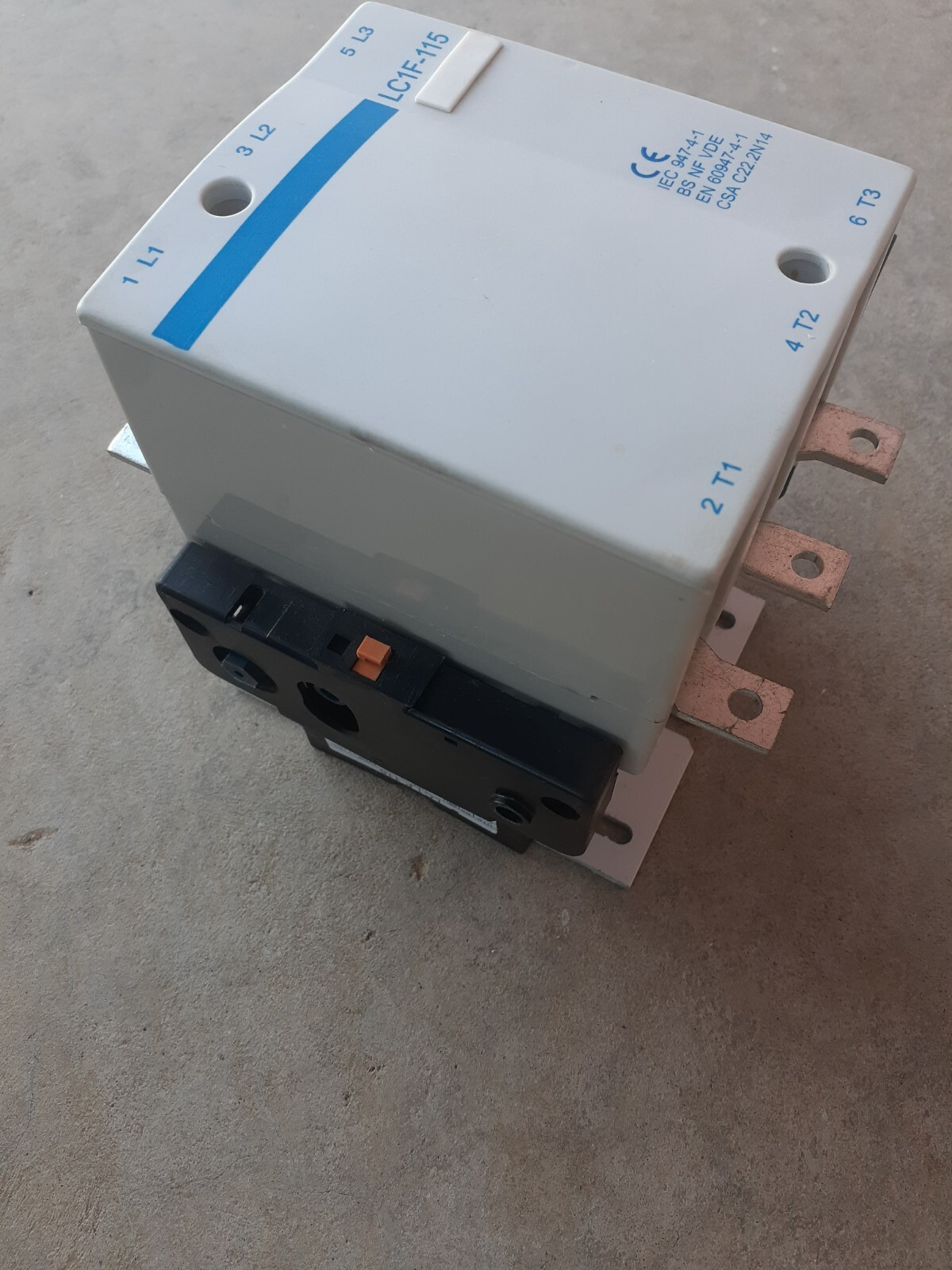 Contactor, UL 175A,600V,3 Pole; IEC 200A 1000V;110V 50/60Hz coil, aux contact