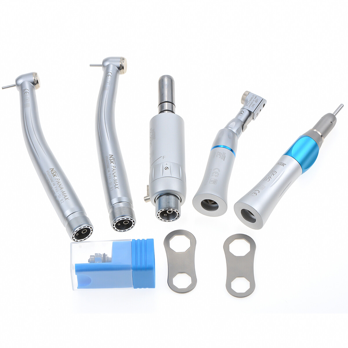 Dental PANA MAX High Speed Push Button Handpieces NSK Type+Low Speed EX203C 2H