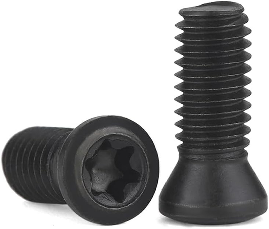 Qty30 M2.5 X 8Mm Alloy Steel Torx Screws for Replaces Carbide Insert CNC Lath…