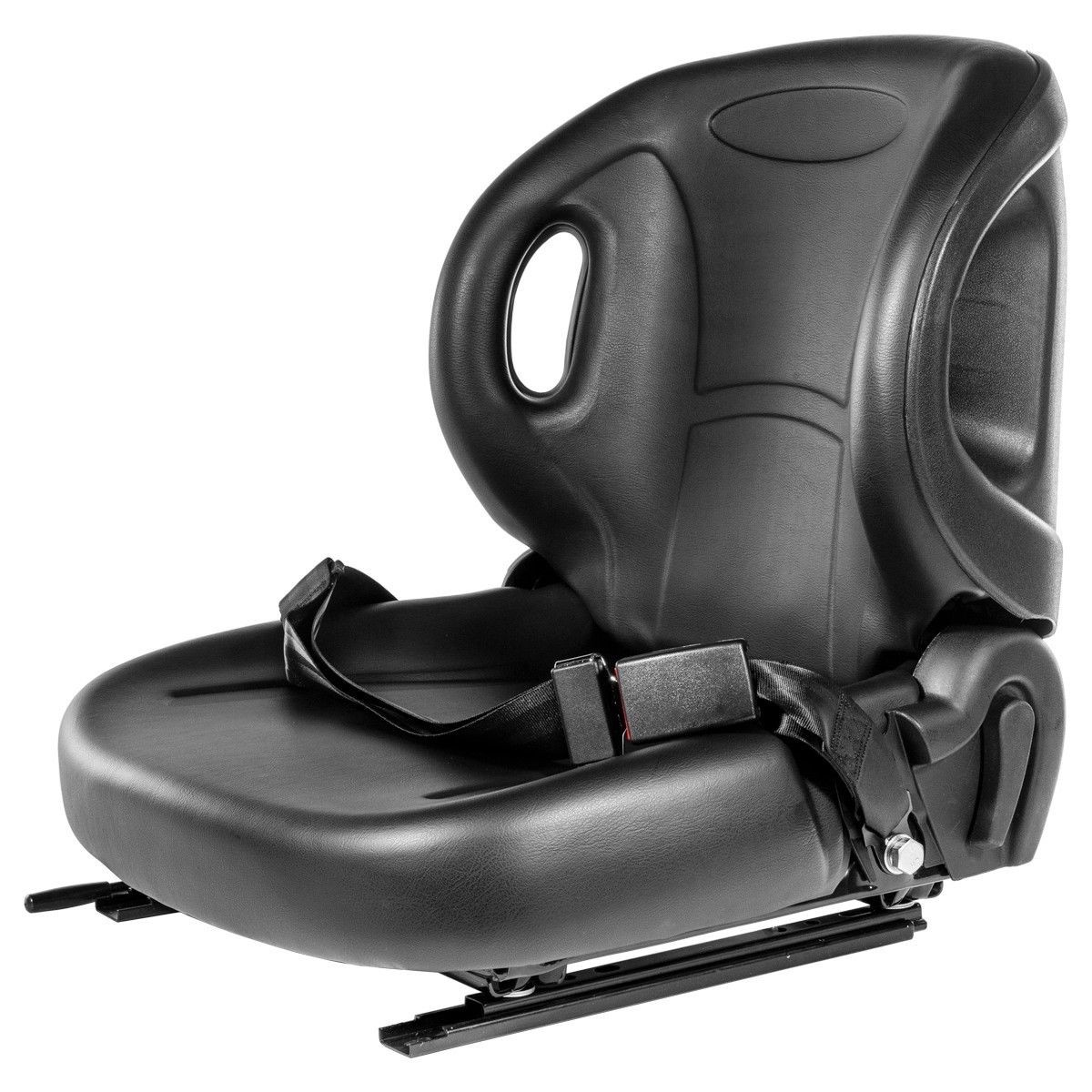 Stark USA UNIVERSAL VINYL FORKLIFT SUSPENSION SEAT FITS CLARK CAT HYSTER BELT