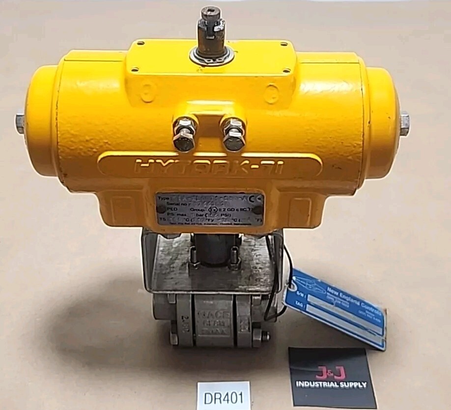 *PREOWNED* Hytork-71 EIA-XL0071-S80-A00 Actuator & 3/4″ Ball Valve + Warranty!