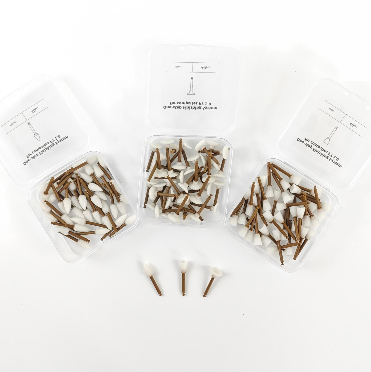 Dental Finishing Finisher Cups Points Discs Composite Polishing RA Fit ENHANCE