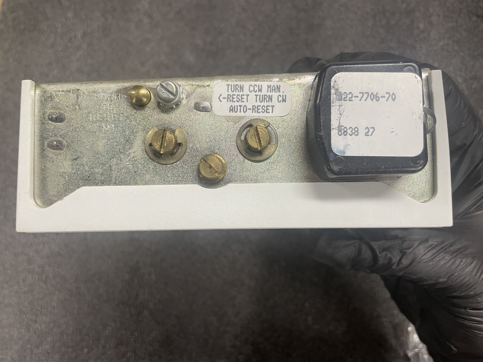 Ranco 022-7706 Dual Pressure Control-Convertible Reset New Old Stock