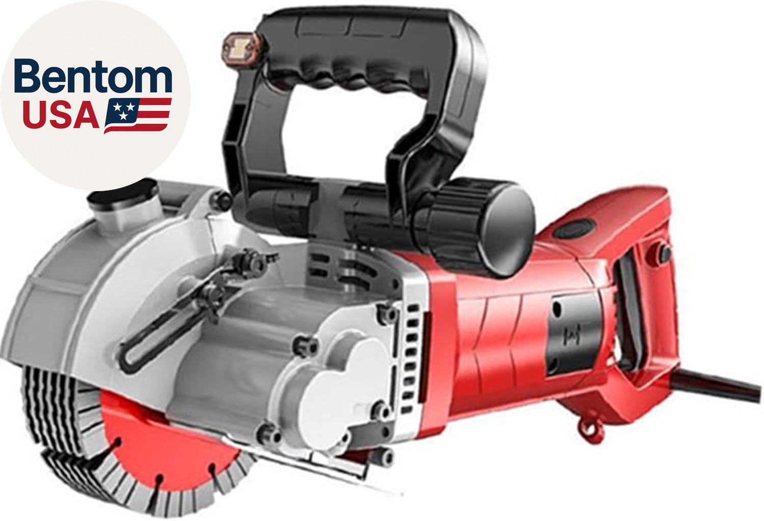 110V Electric Wall Chaser Groove Cutting Machine with Laser Guide Dust-Resistant