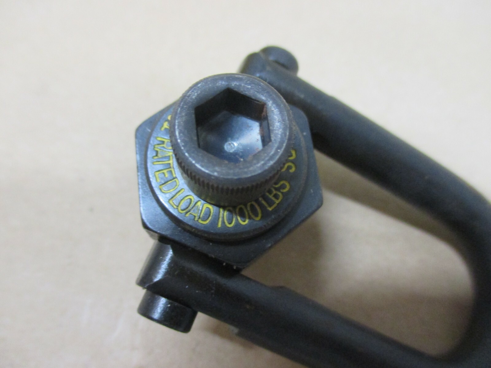46106 HOIST RING 3/8-16″ THREADS LOAD 1000 LB AEROSPACE QUALITY NEW