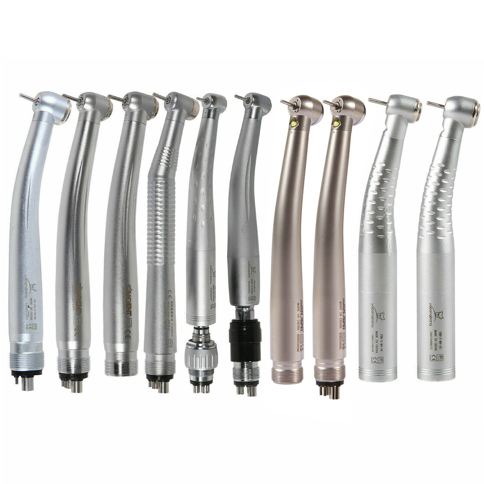Dental LED Fiber Optic /E-Generator /No-LED High Speed Handpiece 4/6/2Hole DL