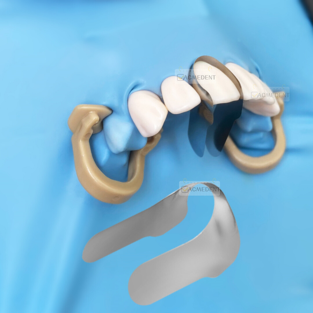 Dental Anterior Twin Matrices Cervical Matrix Blue Strip Fits TOR VM Minideep