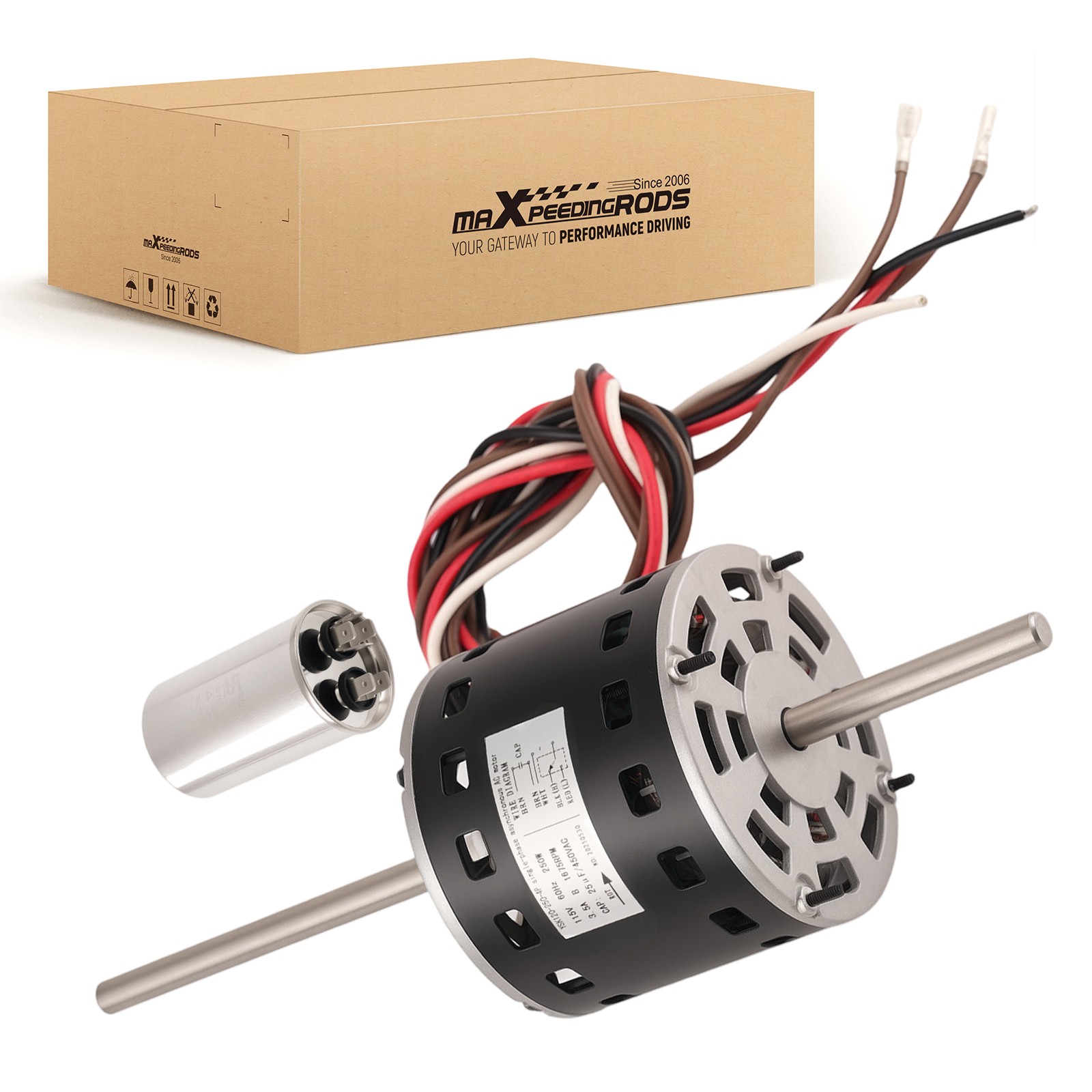 D1092 Fan Motor 1/3 HP 115 Volts 3.4 Amps for Fasco and Coleman Parts 7184-0156