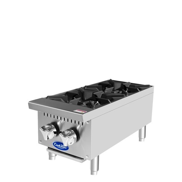 Atosa ACHP-2-LP 2 BURNER HOT PLATE PROPANE WITH 5 YEARS PARTS & LABOR