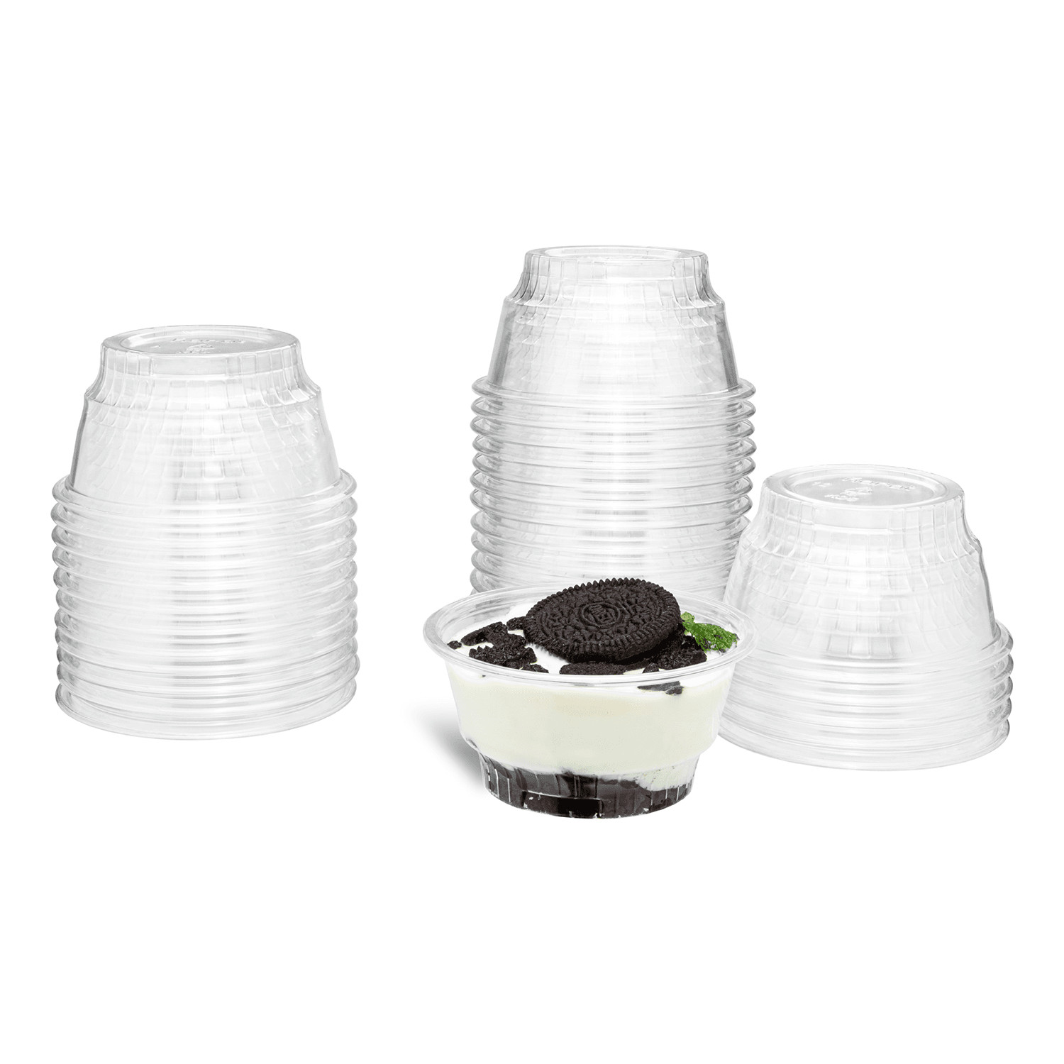 Karat 5oz PET Plastic Dessert Cups (92mm) – 1,000 ct, C-KD5