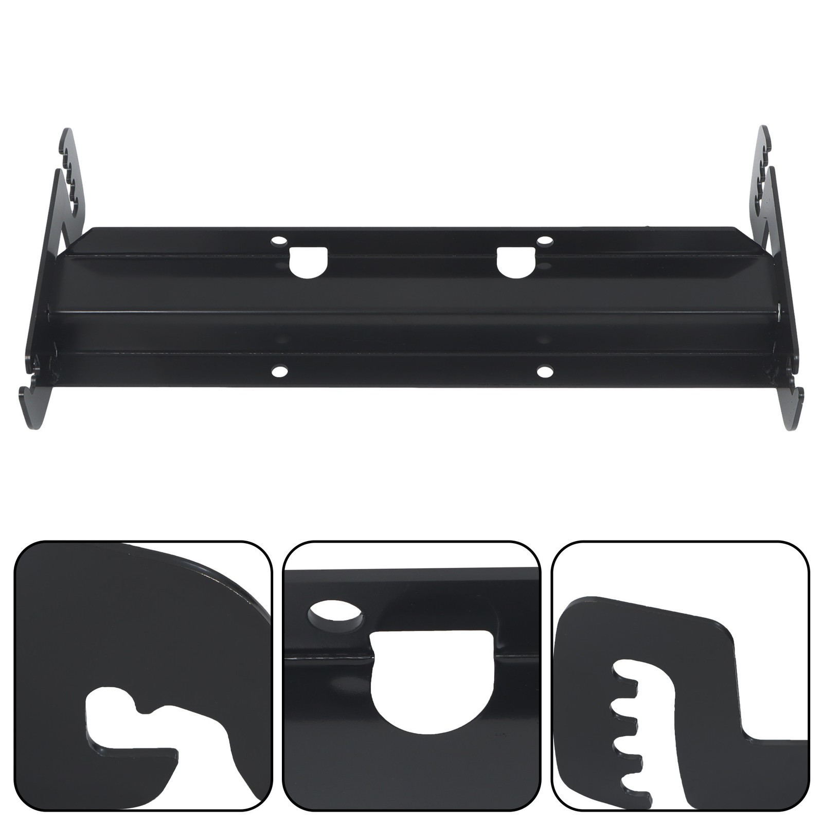 LABLT Red Tuff Top Tractor Canopy For ROPS 52″ X 52″ w/ Mounting Accessories