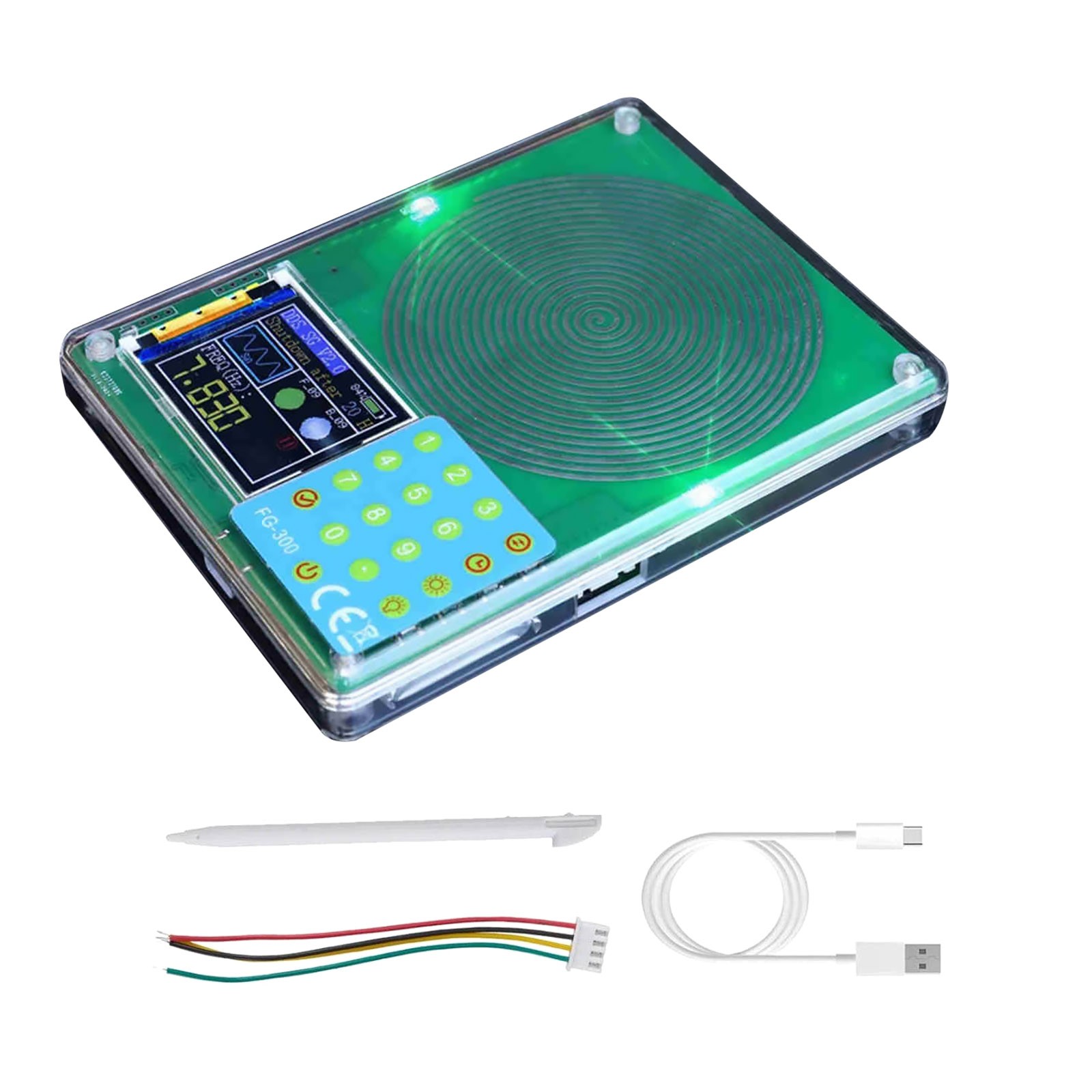 Low Frequency Wave Generator with 7.83Hz Default and 0.001Hz-200kHz Tuning