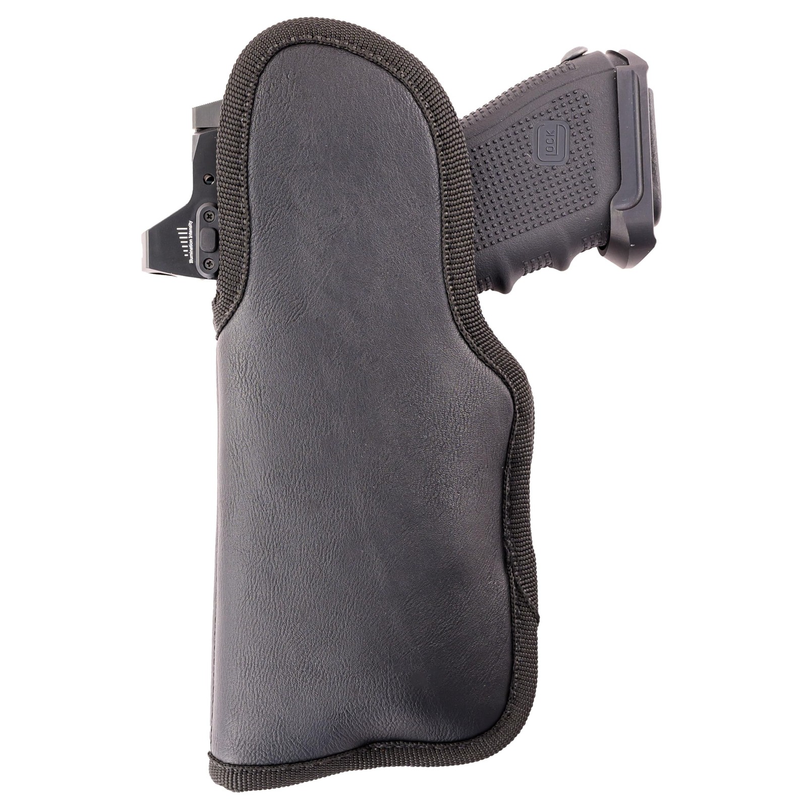 MAXX CARRY IWB Gun Holster Soft Leatherette Optic Ready Fits Sub Compacts Right