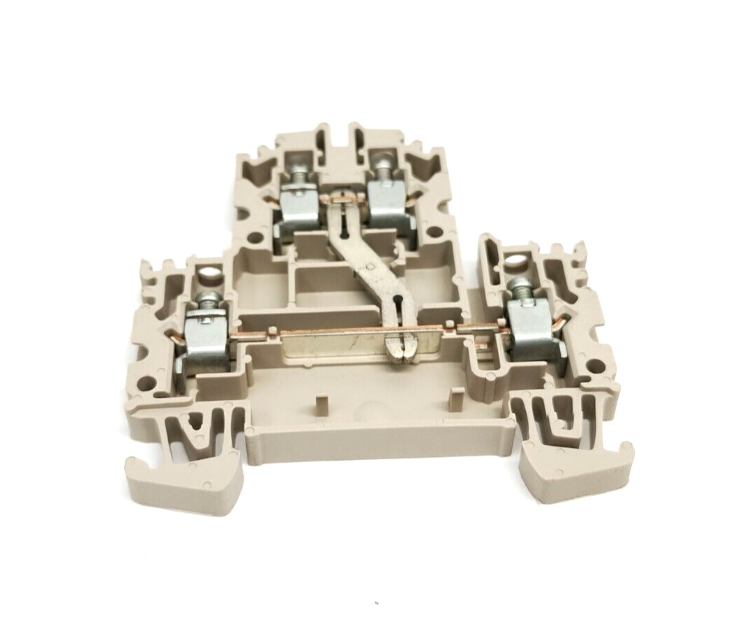 Weidmüller WDK 4N V Terminal Block 4mm 800V 32A Dark Beige 1041910000 LOT OF 10