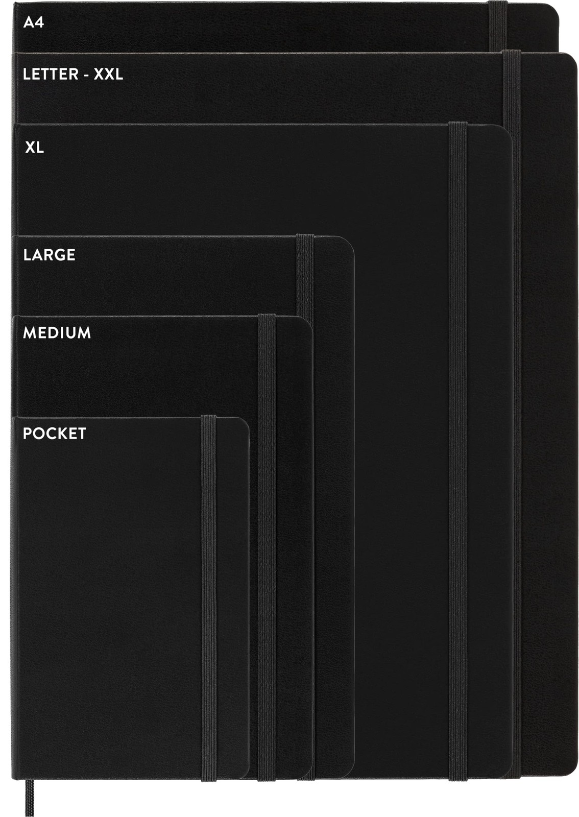 Moleskine Notebook, XXL, Ruled, Black, Hard Cover (8.5 x Office_product
