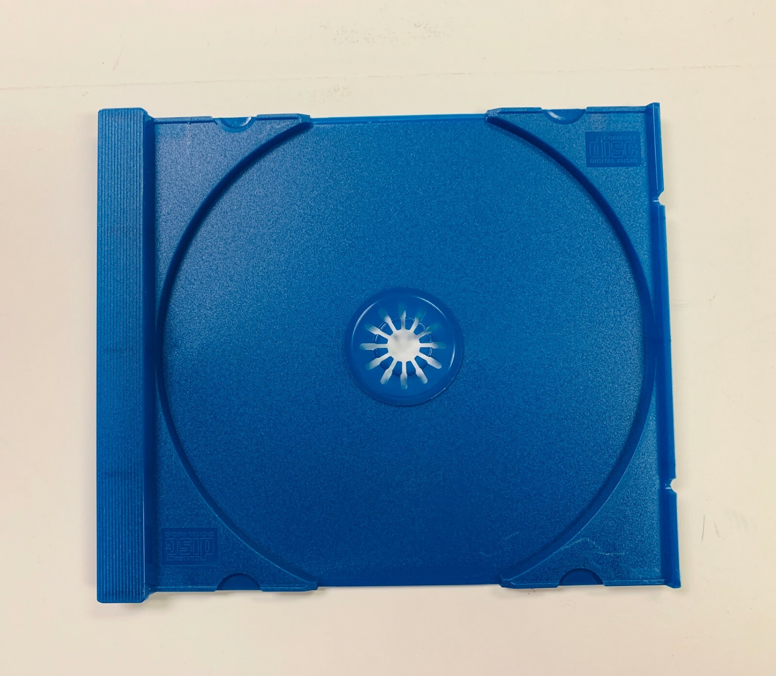 50 NEW STANDARD SINGLE CD SOLID BLUE TRAY, FREE SHIPPING