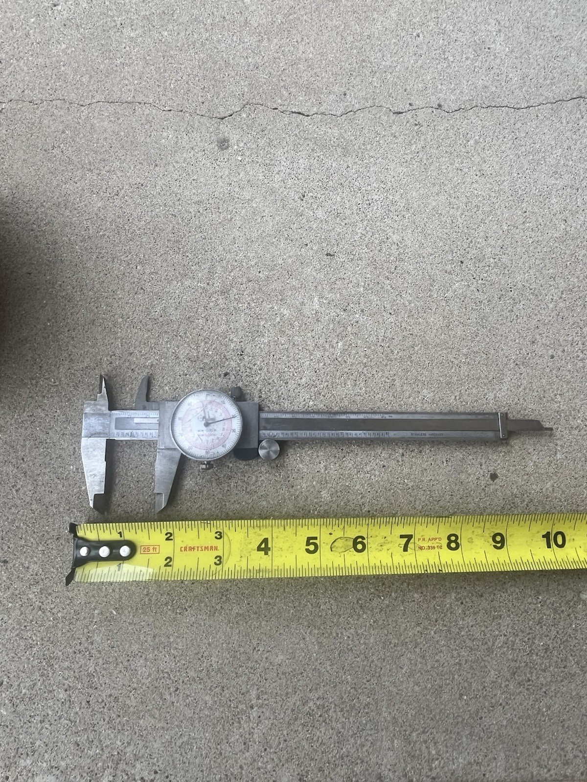 Central Tools 6” Dial Caliper .001” / .02mm Machinist Milling Lathe Measurement