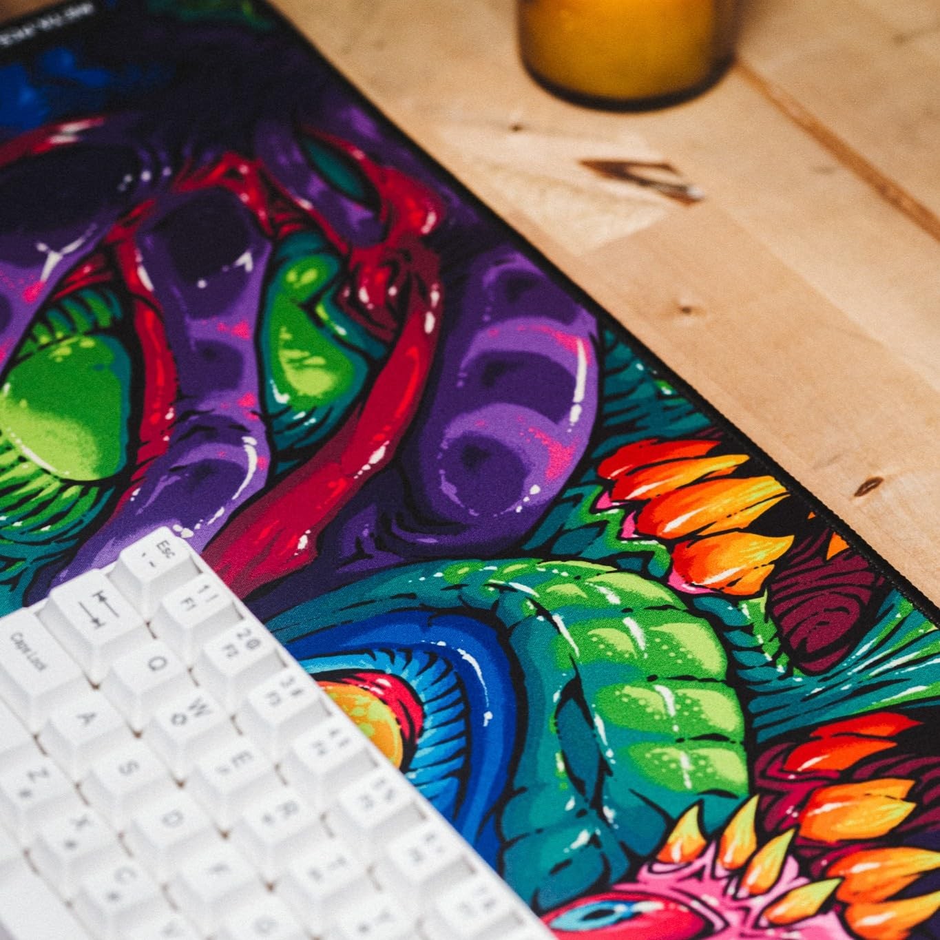 META PCS – Hyperbeast Extended Gaming Mousepad – 35.4″ x 15.7″, Full-color