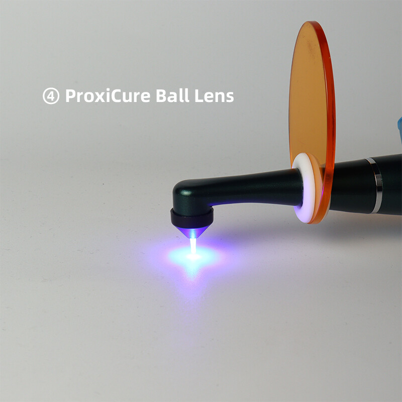 Dental Curing Light LED Resin Cure Lamp Style 2000mw/cm² 1 Second Curing Light