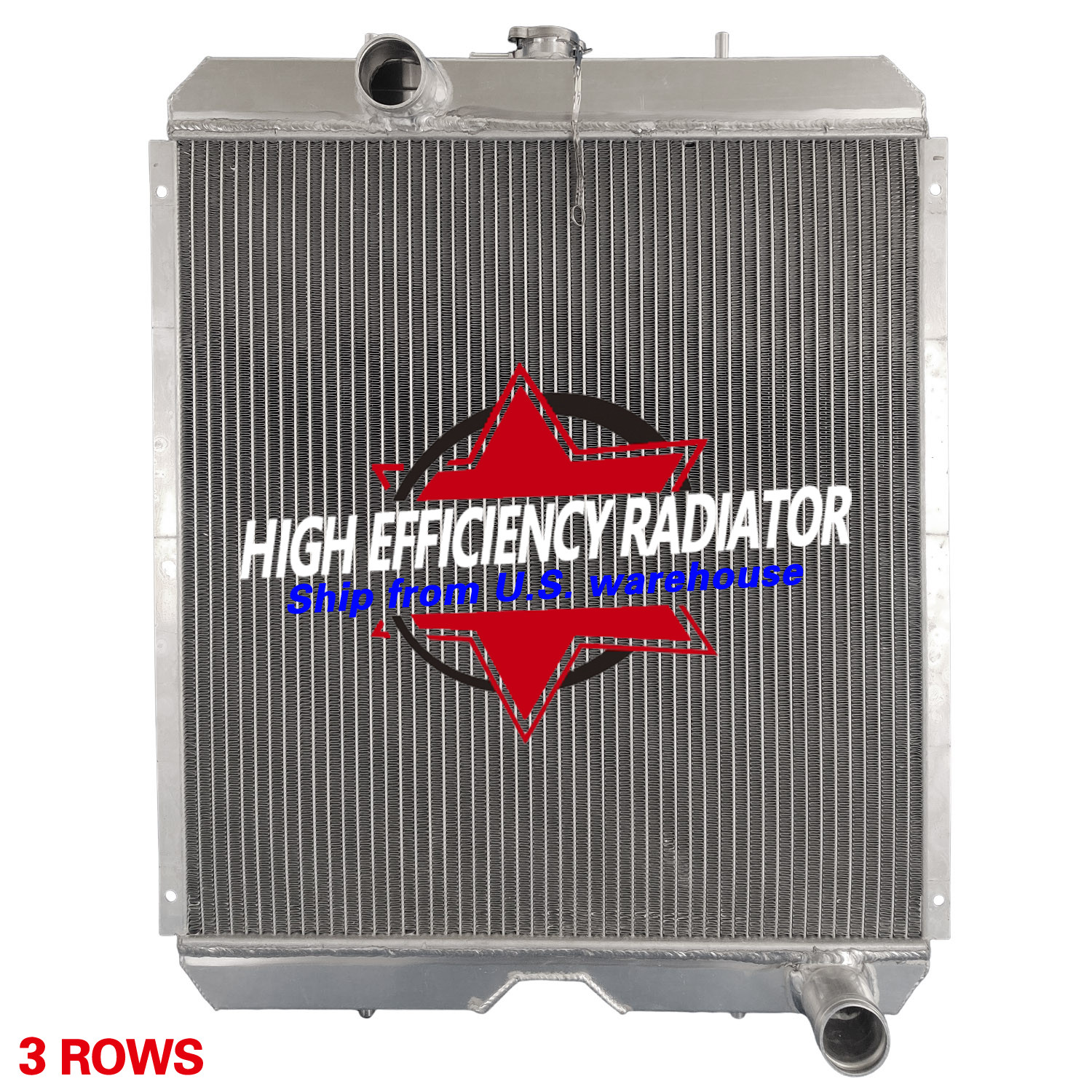 87013856 Radiator 4 Row Fit Case 430 450 420 440 410/ New Holland C175 L185/L180