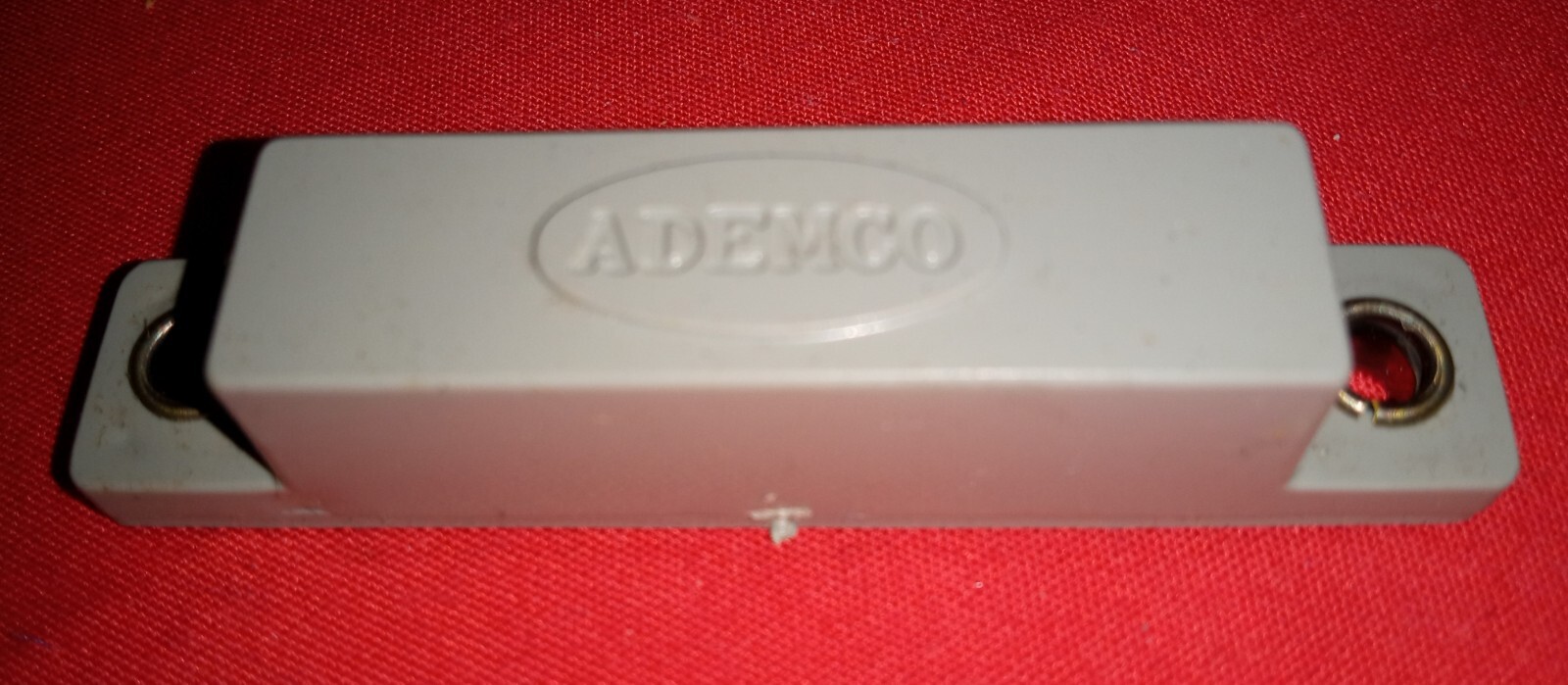 Ademco Type No 39 Magnetic Contact Sensor Switch Surface Mount Grey 2-1/2″ L NOS