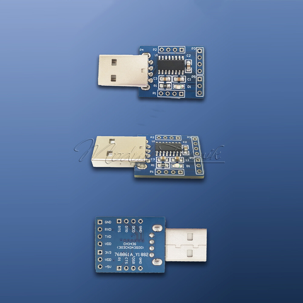 CH343G USB to Serial Port Module USB to TTL Converter Compatible With USBV2.0