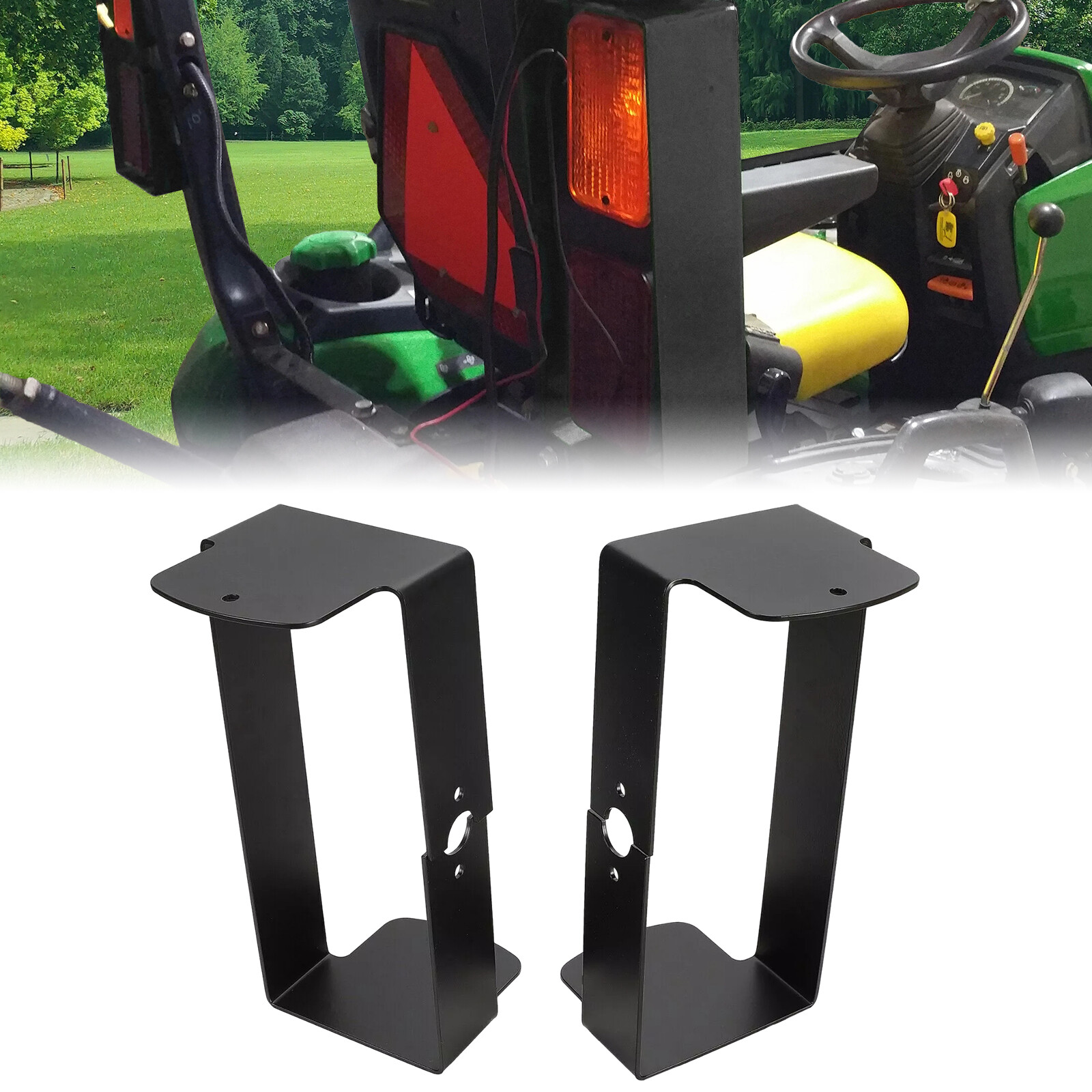 Brush Light Guards Kit for John Deere JD 1023 1025R 1026R 2025R #BLV10400