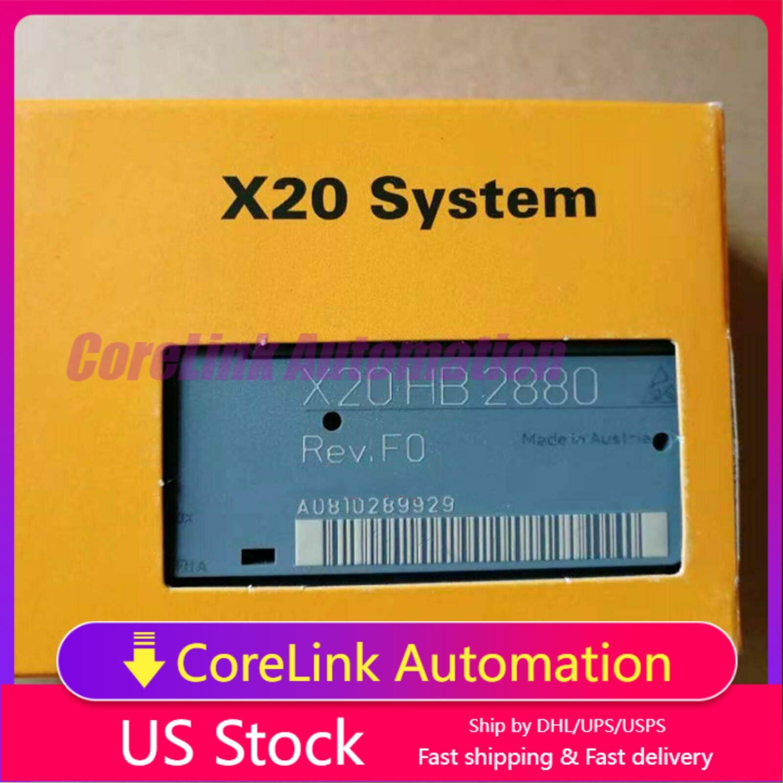 B&R X20HB2880 Brand DHL Express shipping NEW