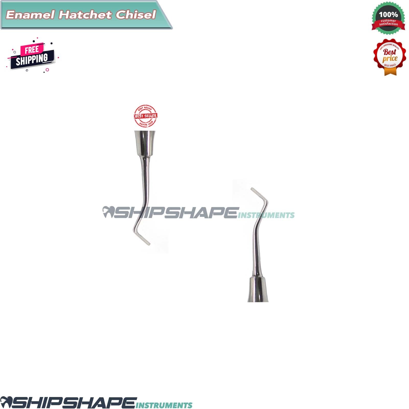 15/16 Dental Enamel Chisel Surgical Hatchet Perio Cutting Instrument 1mm/1.2mm