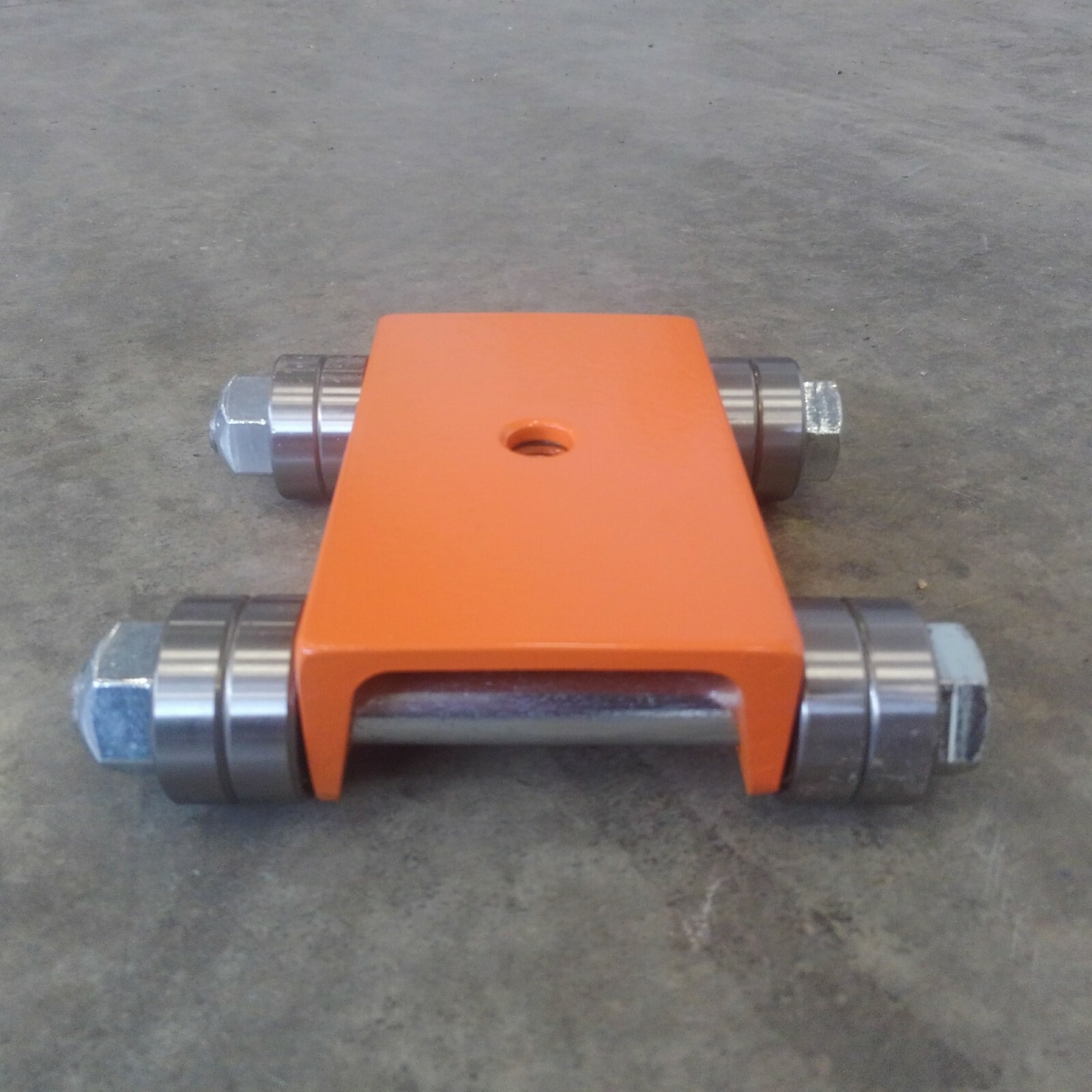 MADE IN USA Machine Skate Set (4) 10,000lbs Bridgeport mill mover, low profile