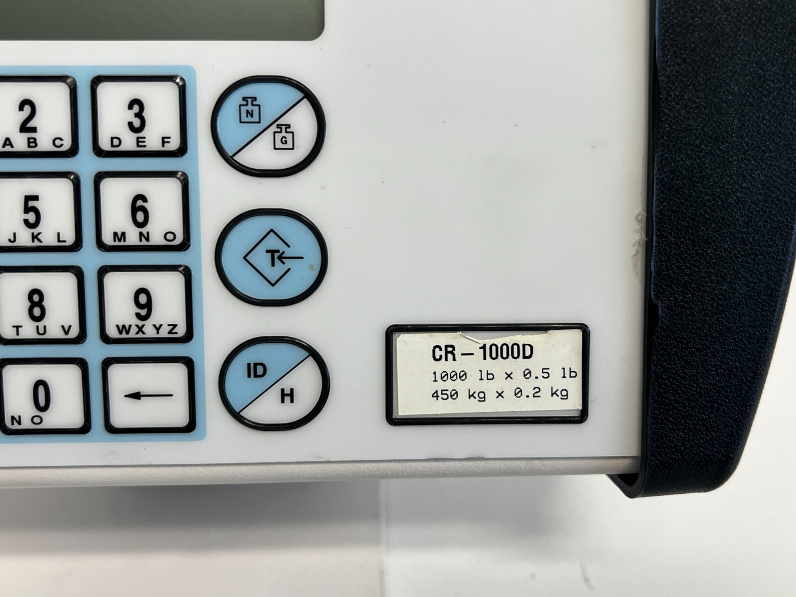 Shelf 18: Detecto MedVue Digital Weight Analyzer Head CR-1000D – Untested