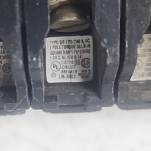 🤠 12) SQUARE D 30 AMP CIRCUIT BREAKER 120/240 VAC 1 POLE QO130 LOT OF 12