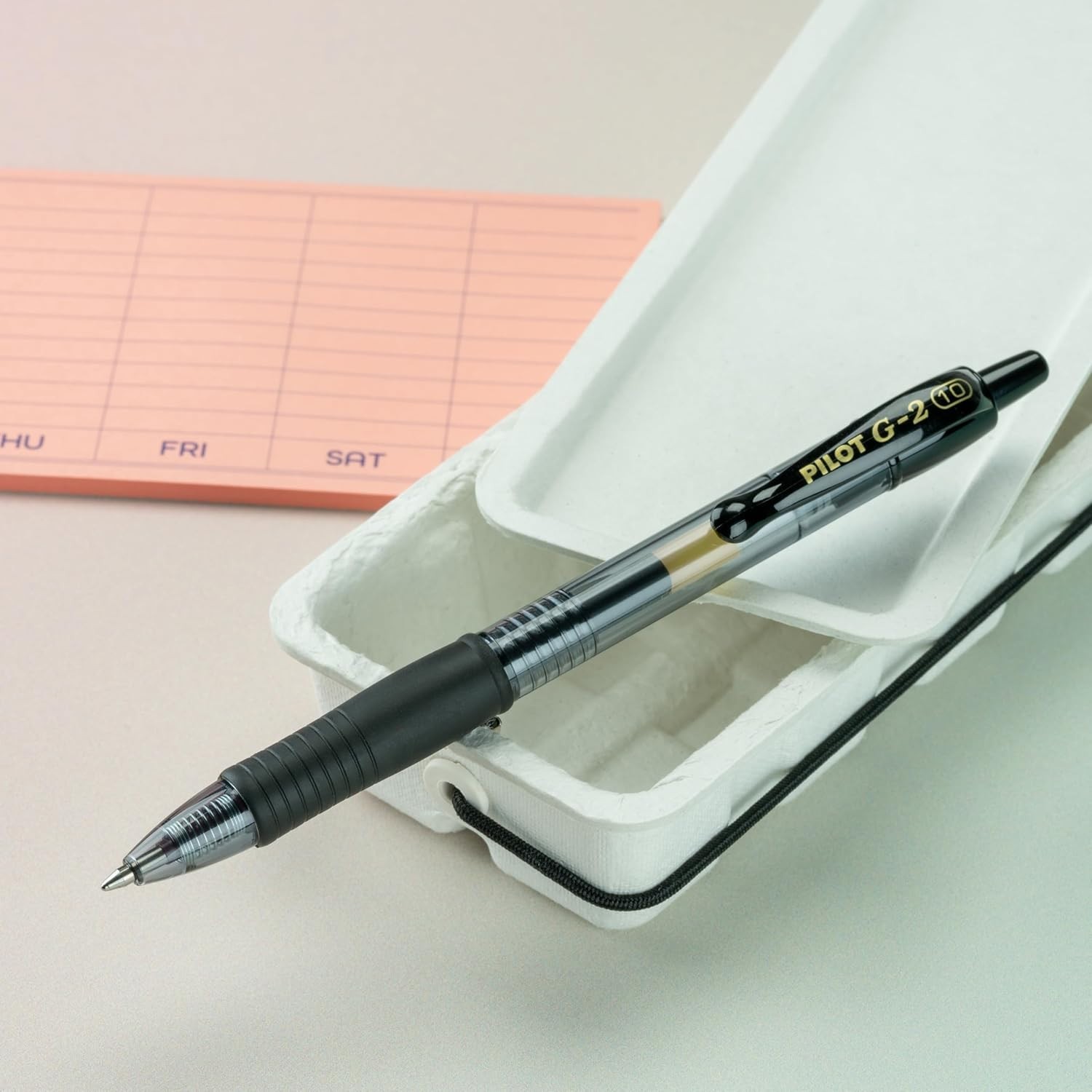Pilot, G2 Premium Gel Roller Pens, Bold Point 1 Mm, Pack Of 2, Black