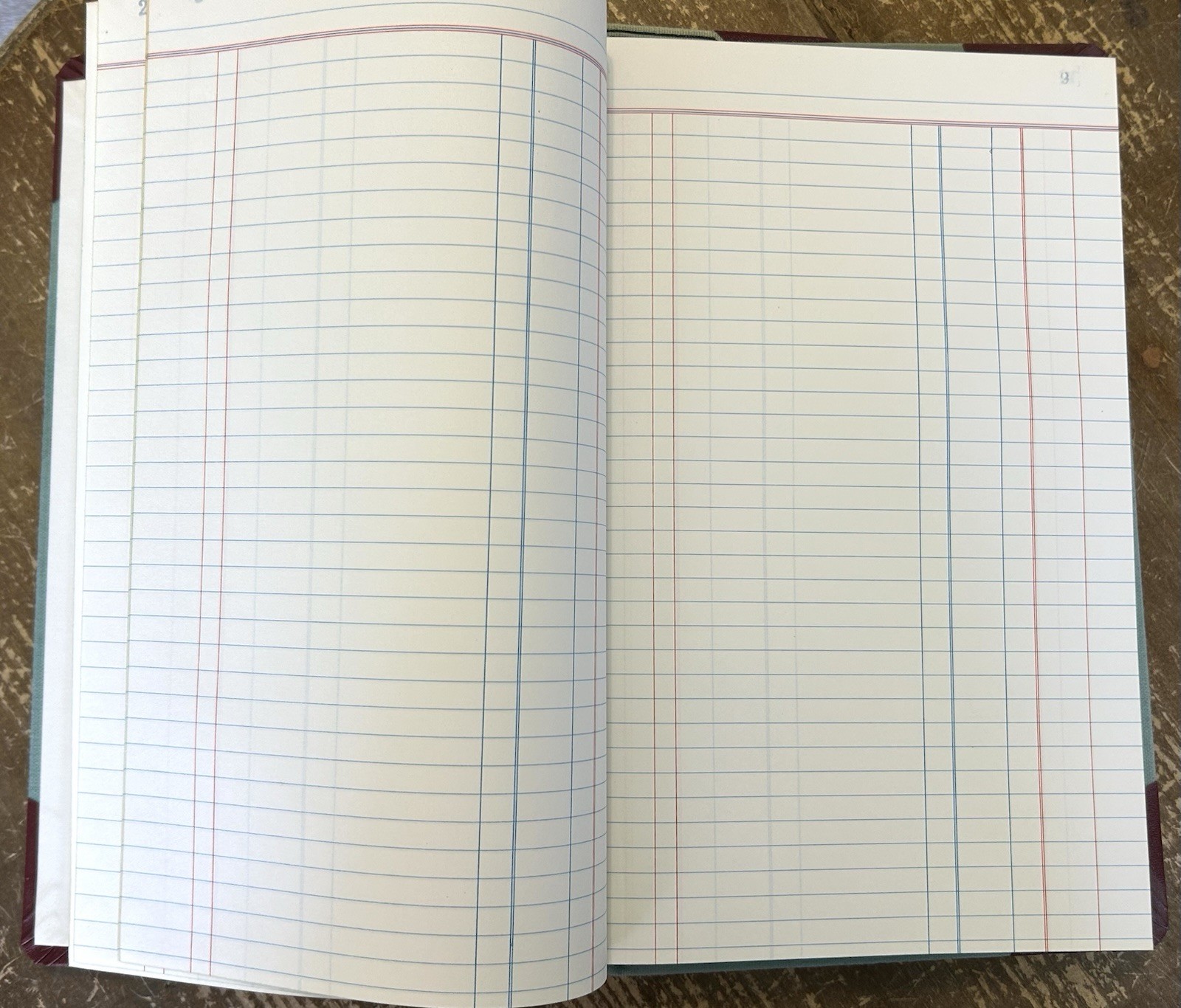 Unused Boorum & Pease 300 Page 67 1/8 Journal + Record Account Ledger Books