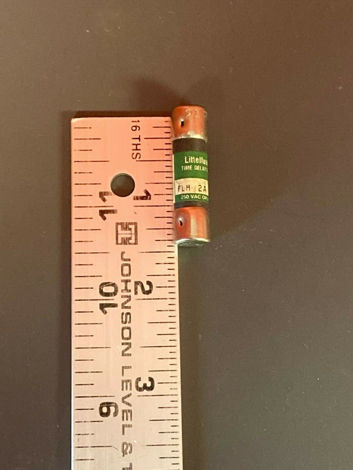 LITTELFUSE FLM2- 2AMP, 250V, TIME-DELAY FUSES- LOT OF 2