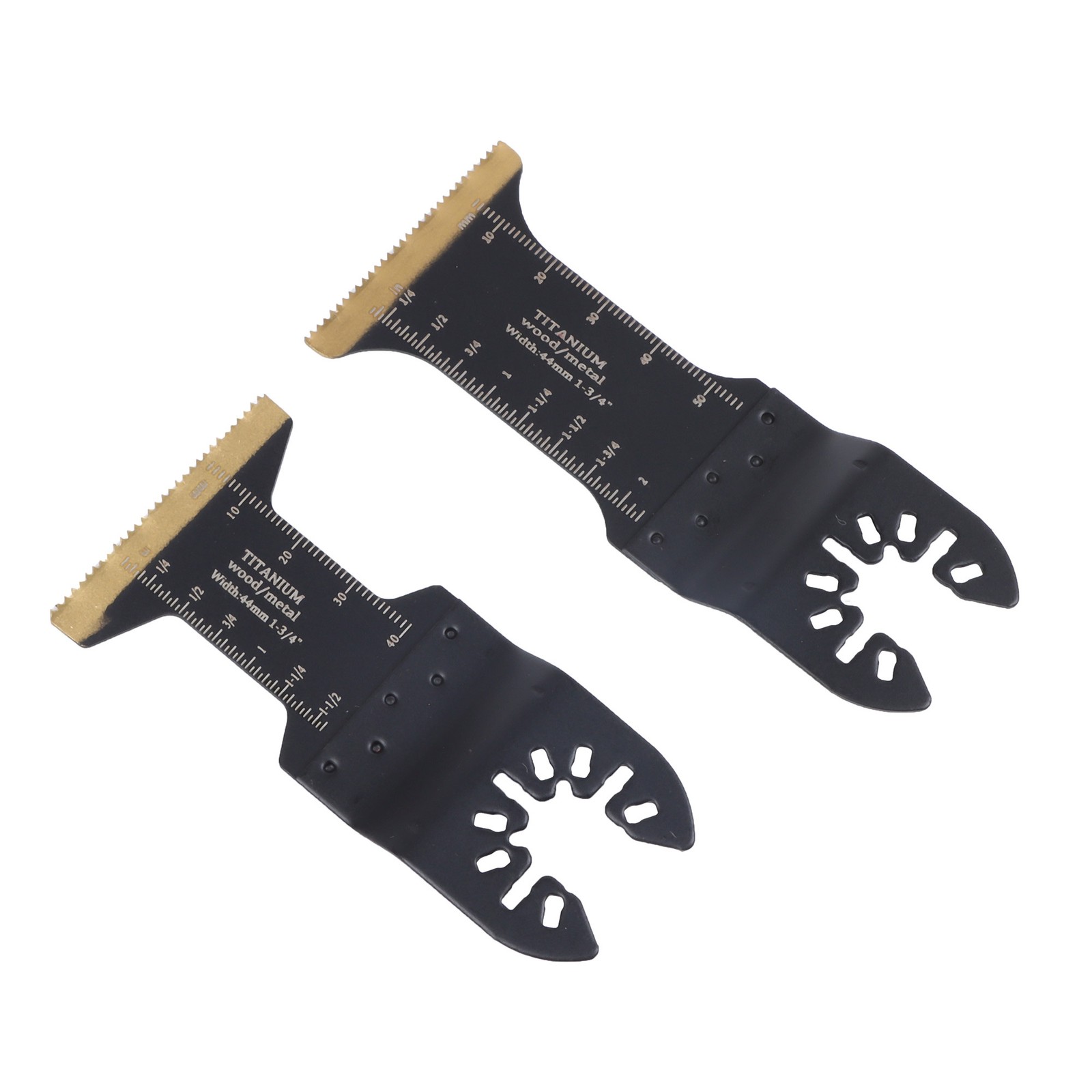 110 Pcs & 4 Types Oscillating Saw Blades Multi Tool Blades Kits for Metal, Wood