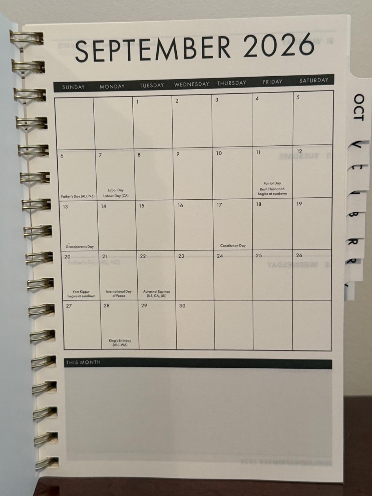 Punch Studio Monthly & Weekly Planner August 2026 – December 2027 Pink Floral