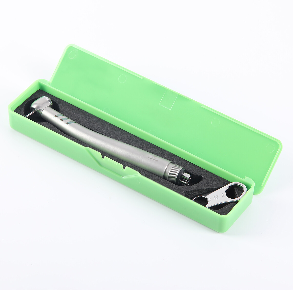 Dental Torque Head High Speed Handpiece 3 Water Spray Stainless Body 2 /4Holes