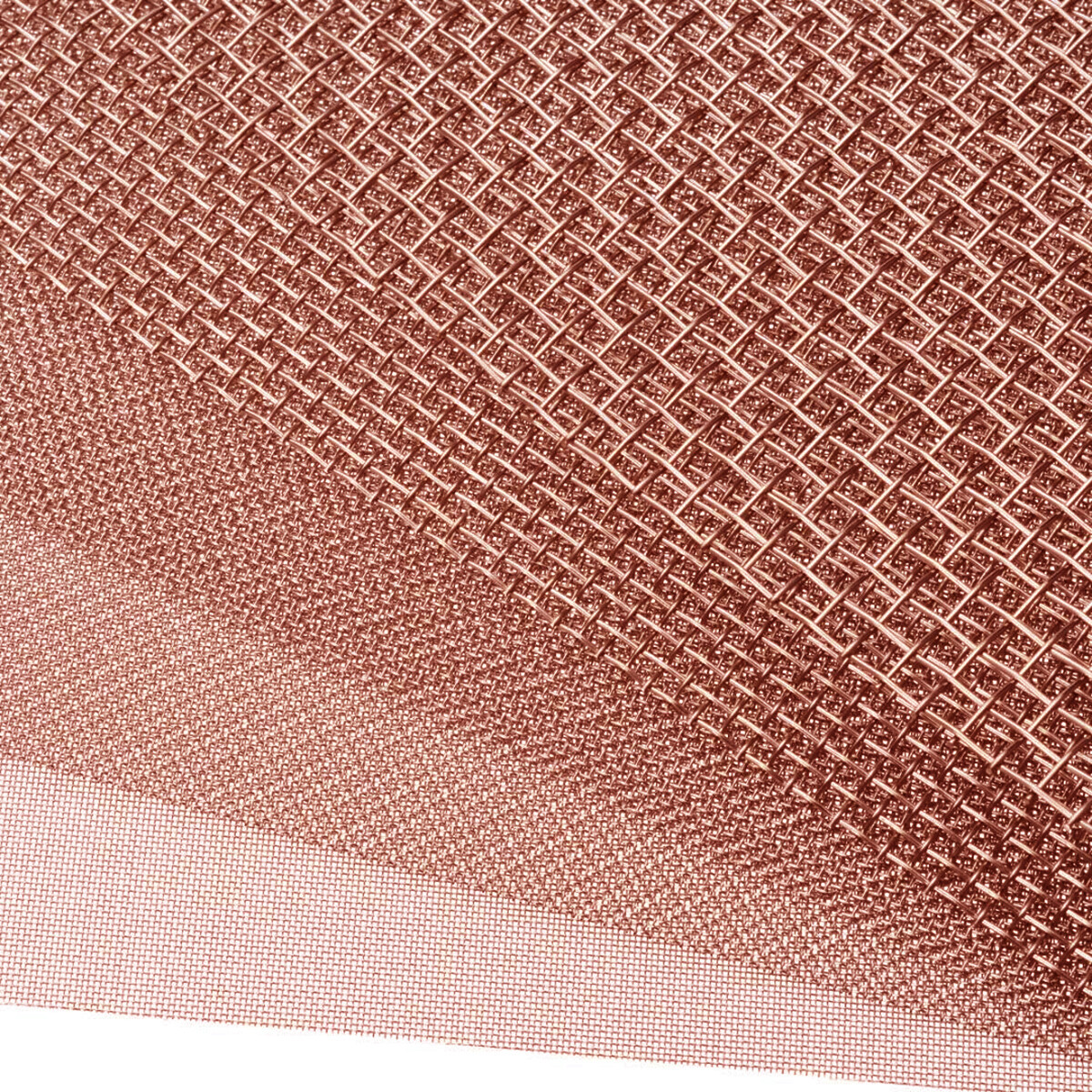 10-200 Mesh 99.9% Copper Screen Woven Mesh Screen Copper Mesh Cloth