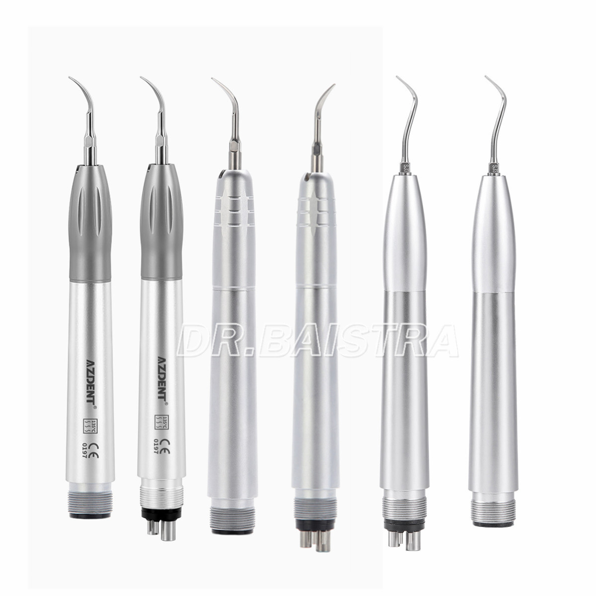 AZDENT Dental Ultrasonic Air Perio Scaler Handpiece Sonic Scaler 2 Hole/4Hole
