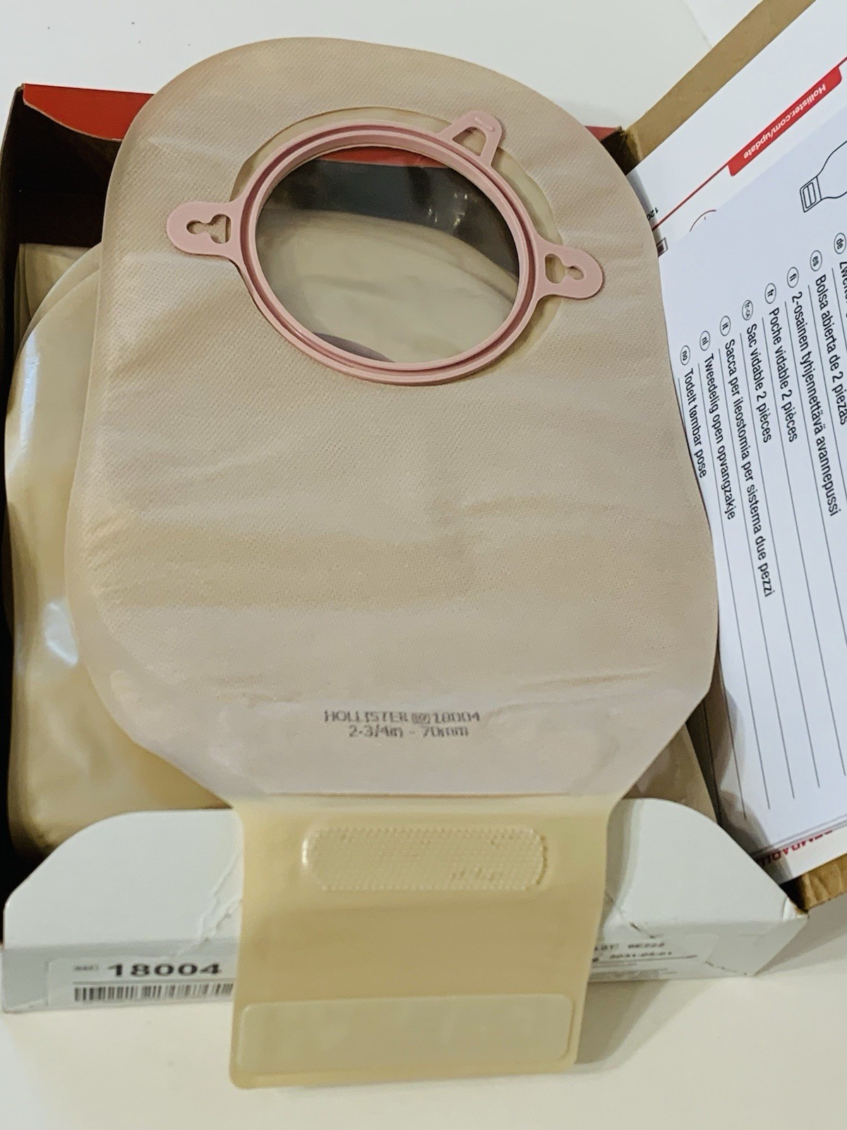 2 BOXES Hollister 18004 New Image 2-Piece colostomy 2BX/10EA Exp2030/10 FRESH