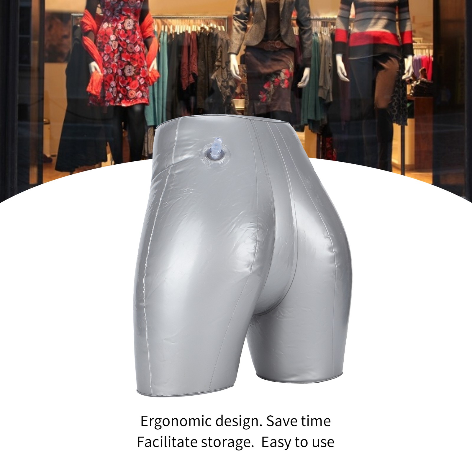 Clothing Inflatable Mannequin For Children Dress Display Stand Alone For Shop Wi